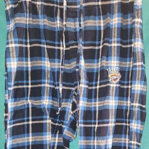 Blue/Gray OKC Thunder Sleep Pants, Size L